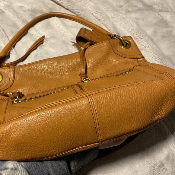 Fossil Karli large hobo saddle crossbody / shoulder  purse - Picture 7 of 7